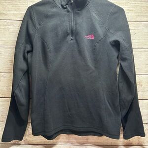 The North Face Women’s 1/4 Zip Fleece w/ Breast Cancer Pink Ribbon Sz Small